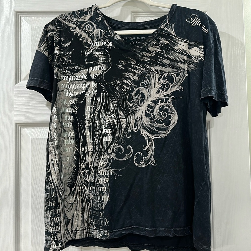 Men’s Black Affliction T-Shirt